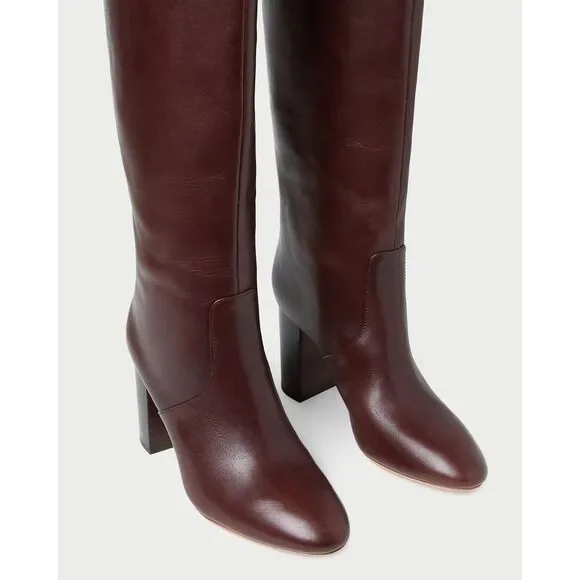 Loeffler Randall Goldy Espresso Tall Boot Size 8.5 $695 - Picture 2 of 13